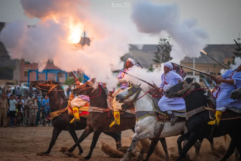 Fantasia Show from Taghazout in Agadir, Morocco