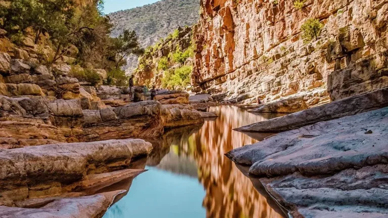 Paradise Valley from Taghazout in Agadir, Morocco