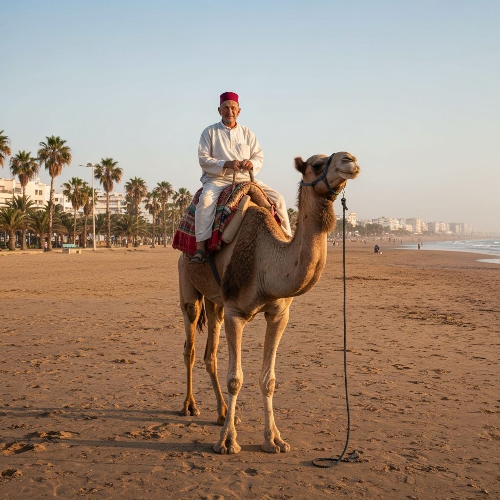 Camel Ride on the Beach